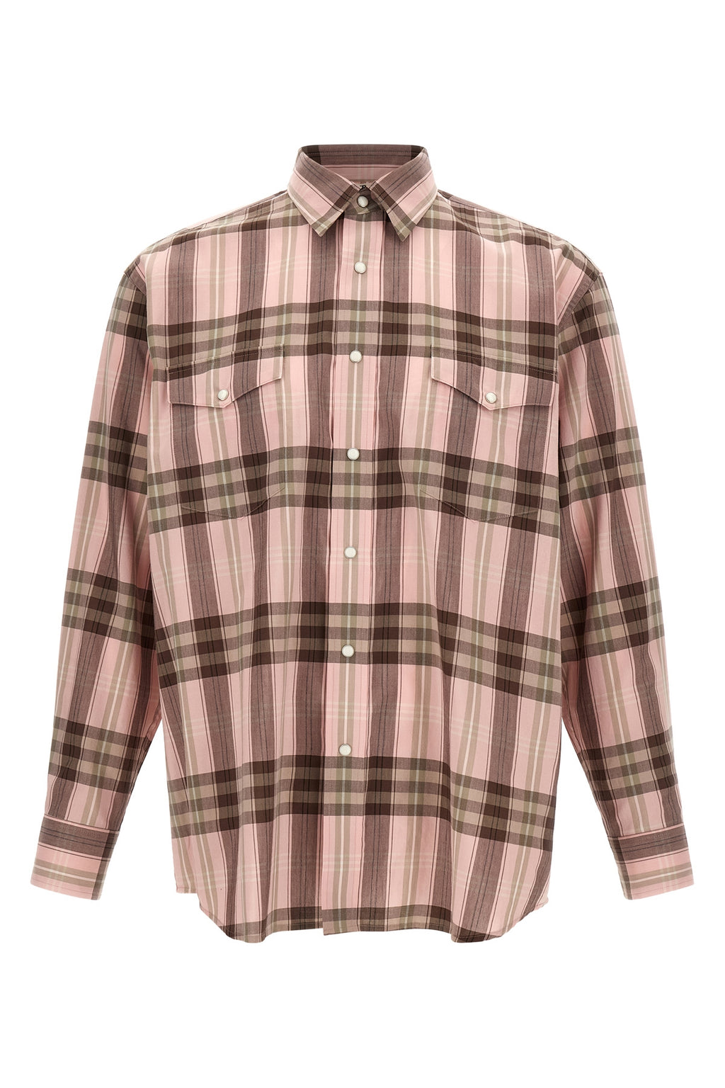 Cotton and silk shirt