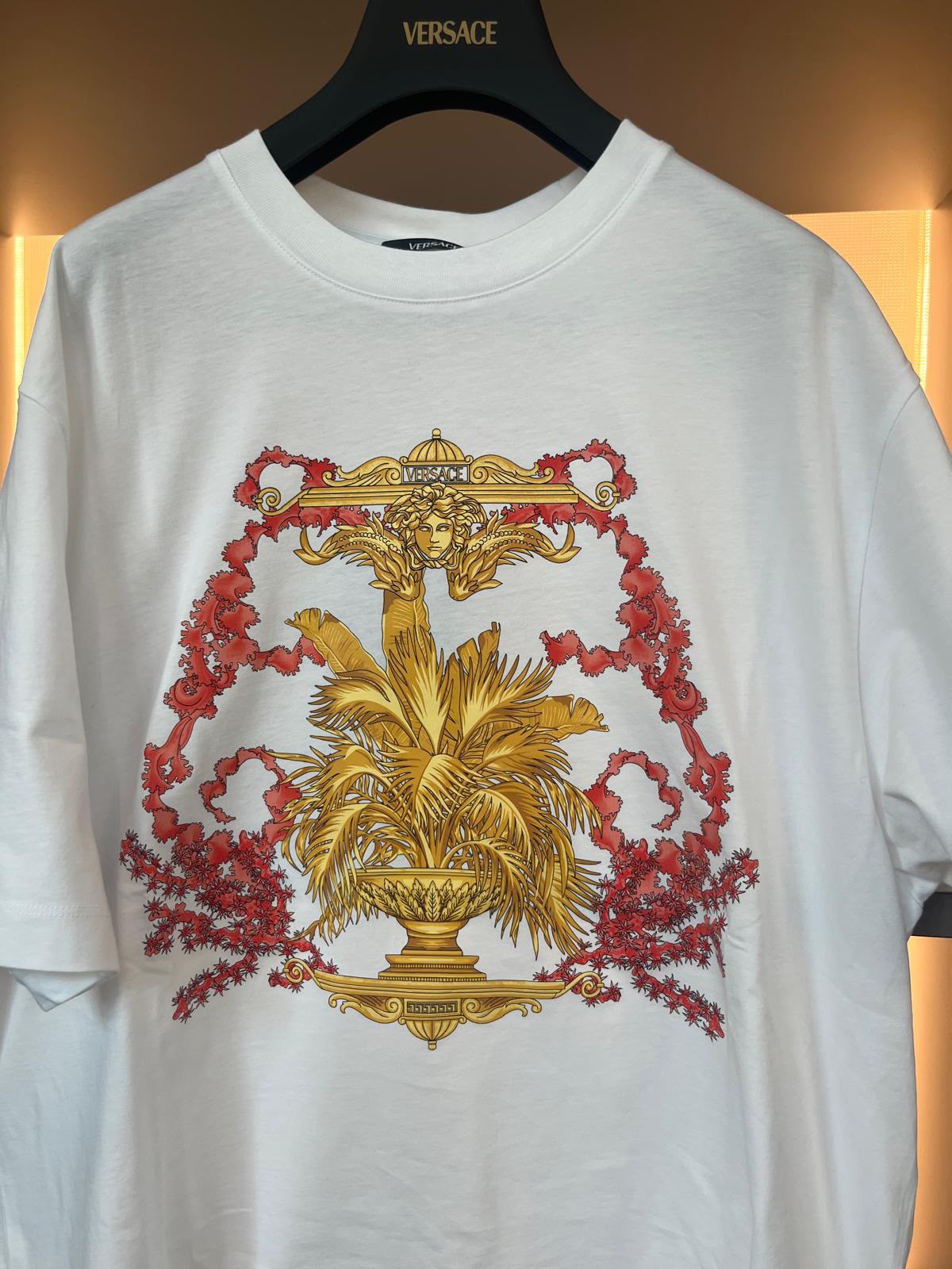 Medusa Tropical Print T-Shirt