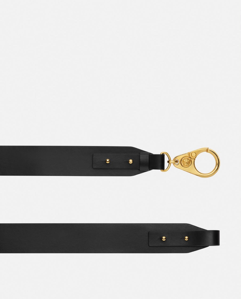 Medusa Hardware Leather Belt