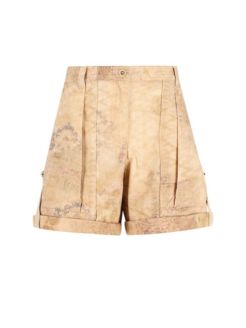 Shorts realizzati in cotone