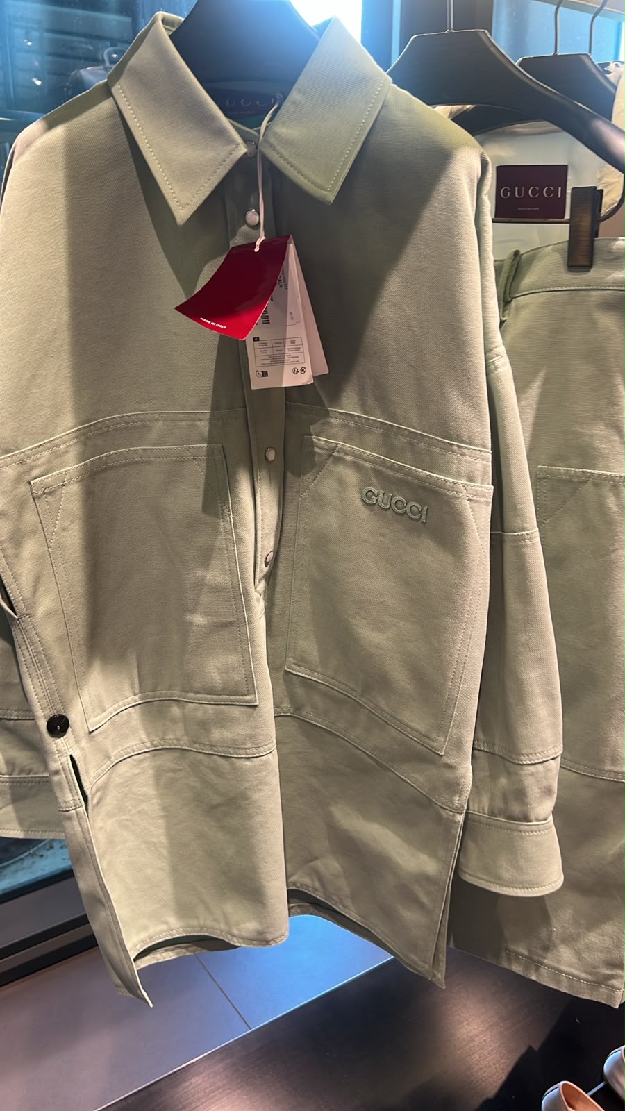 Cotton Canvas Overshirt