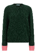 Removable cuffs sweater