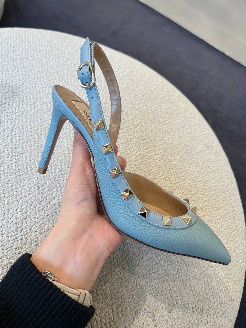 Rockstud Slingback Pump