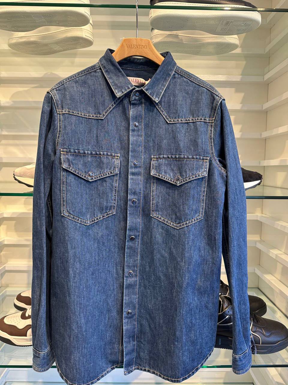 Denim Western Shirt