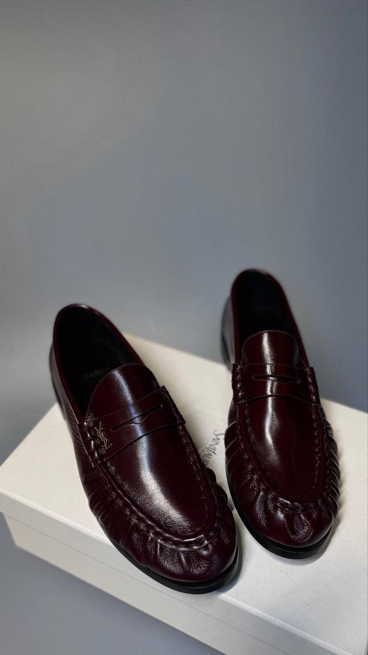Le Loafer Penny Loafers in Polished Leather