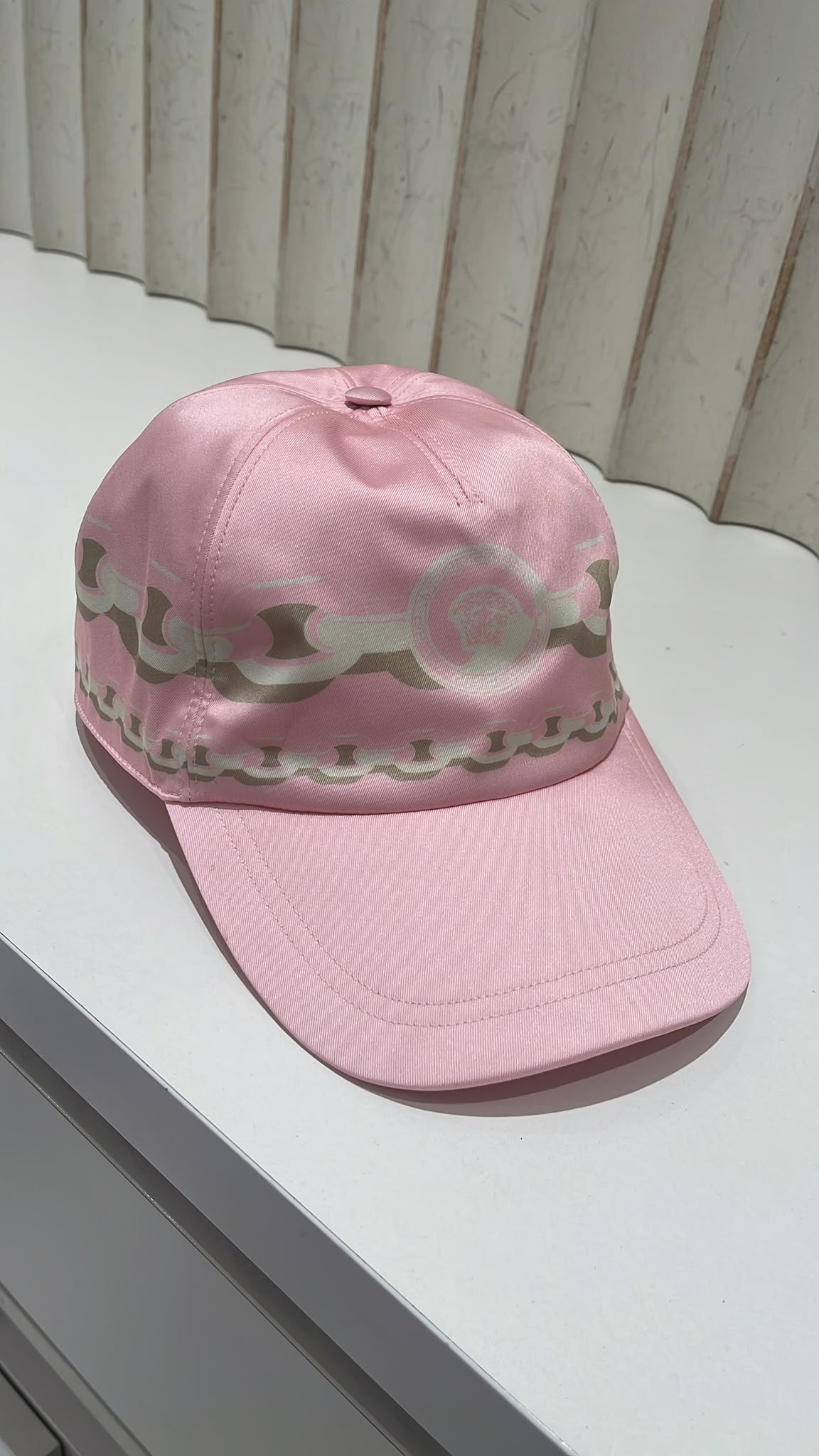 La Medusa Satin Baseball Cap