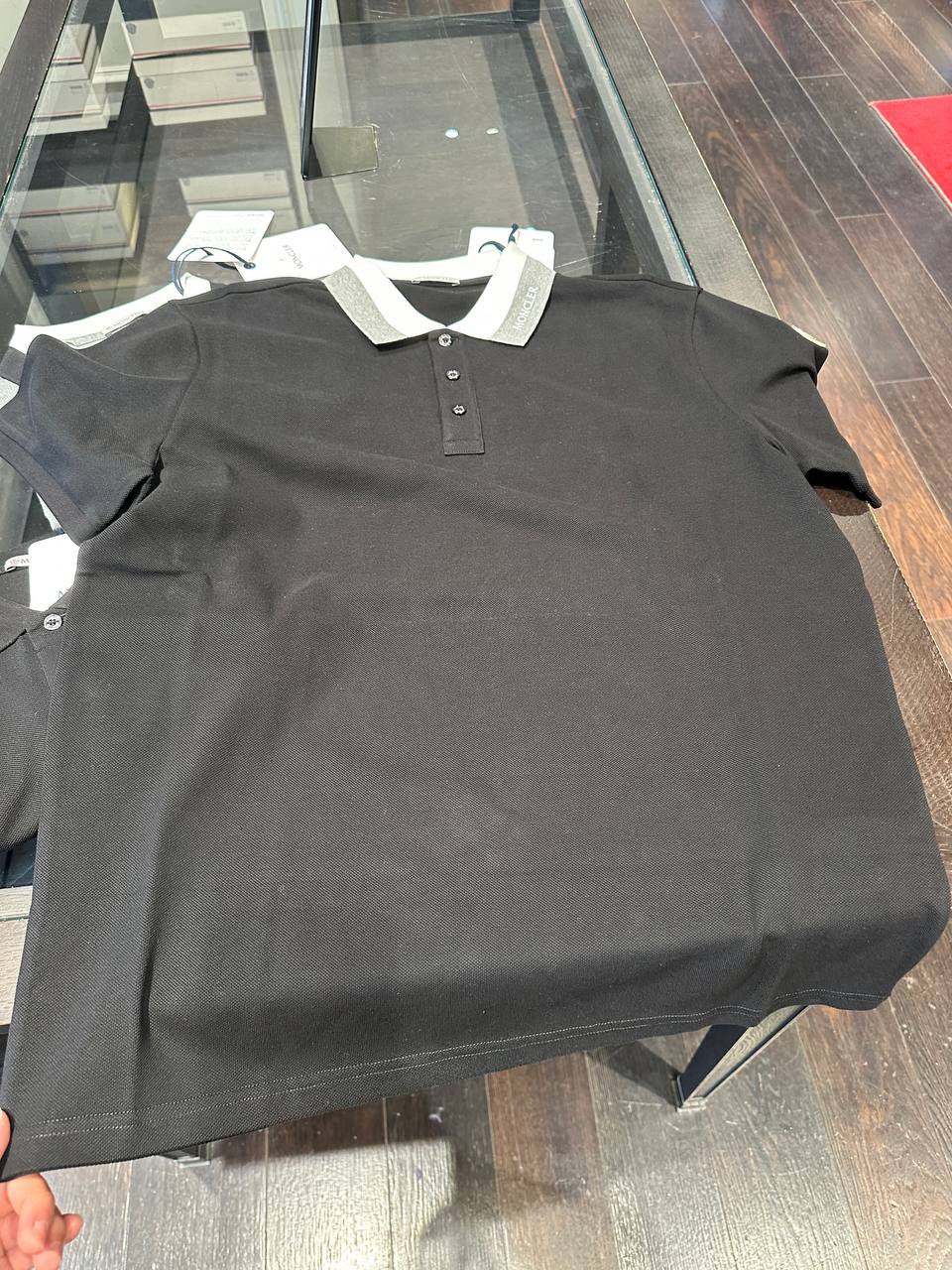 Contrast Collar Polo Shirt