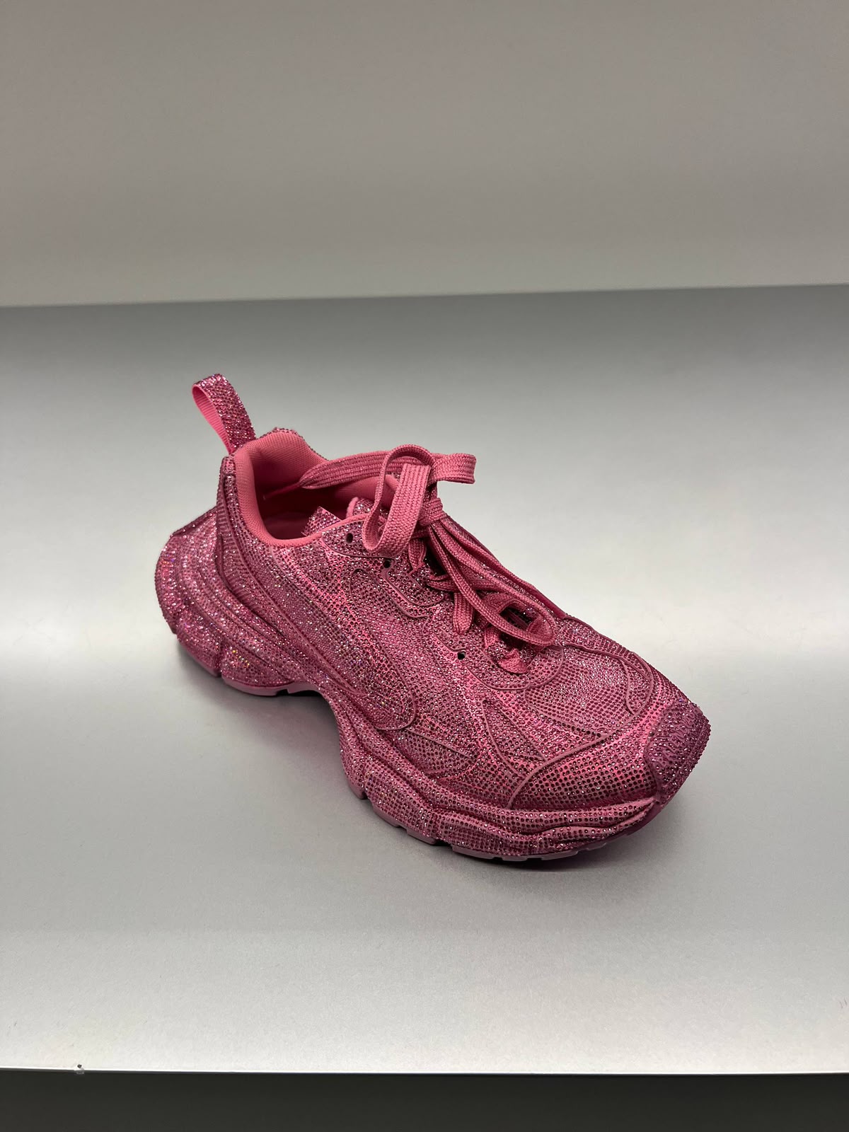 Women's Runner Sneaker with Rhinestones