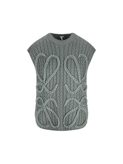 Gilet realizzato in lana