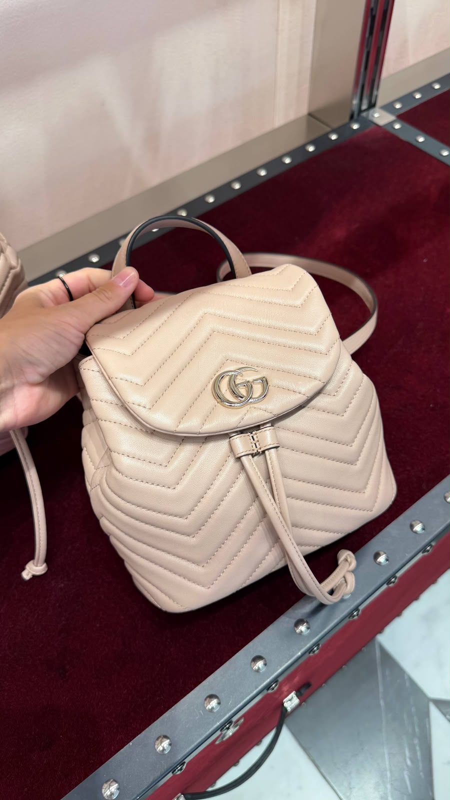 GG Marmont small backpack