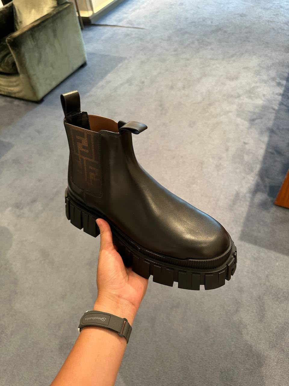 Chelsea Boots with Lug Sole