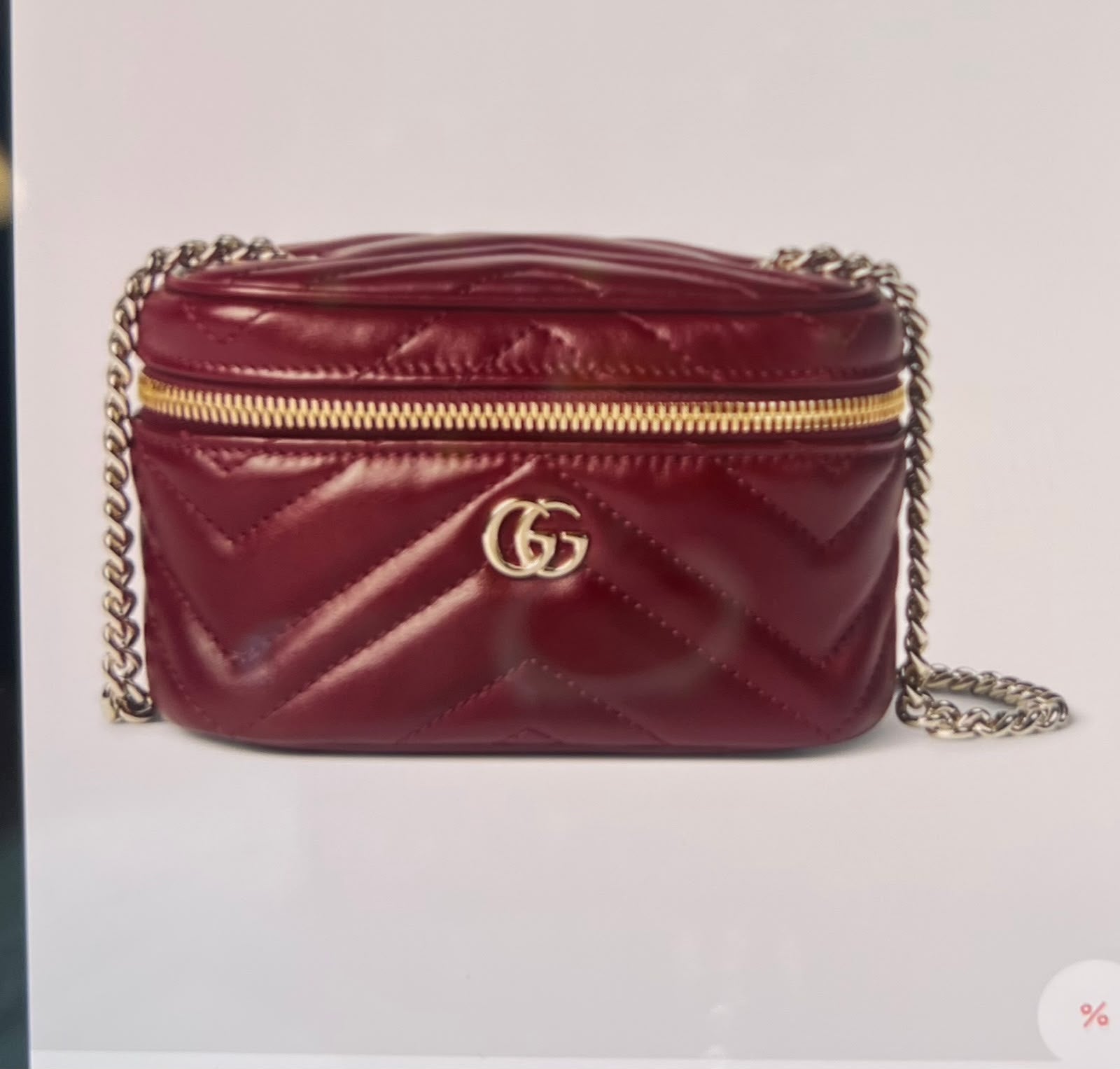 GG Marmont small cosmetic case