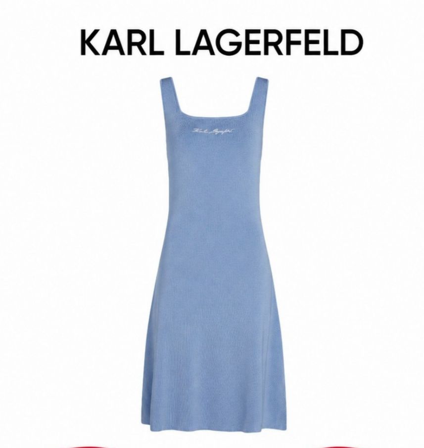 Signature Logo Knit Mini Dress