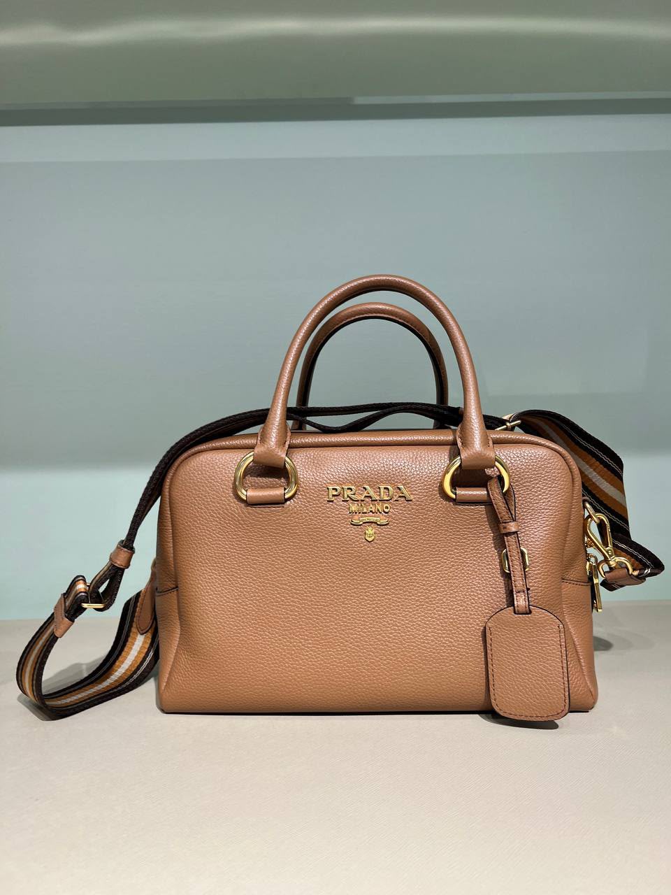 Leather Bowling Bag