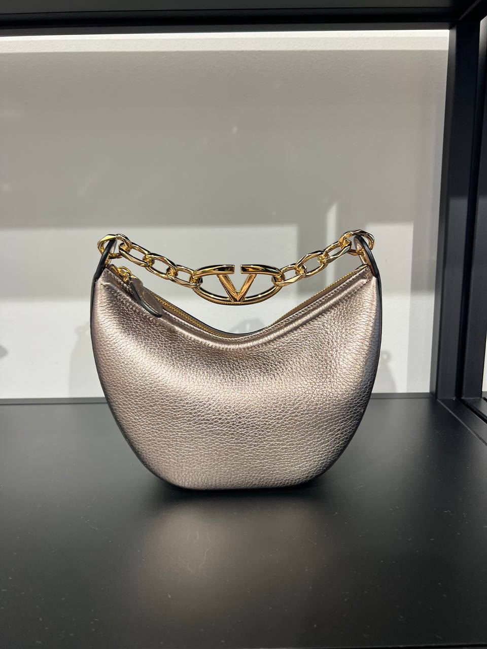 Garavani VLogo Moon Small Hobo Bag