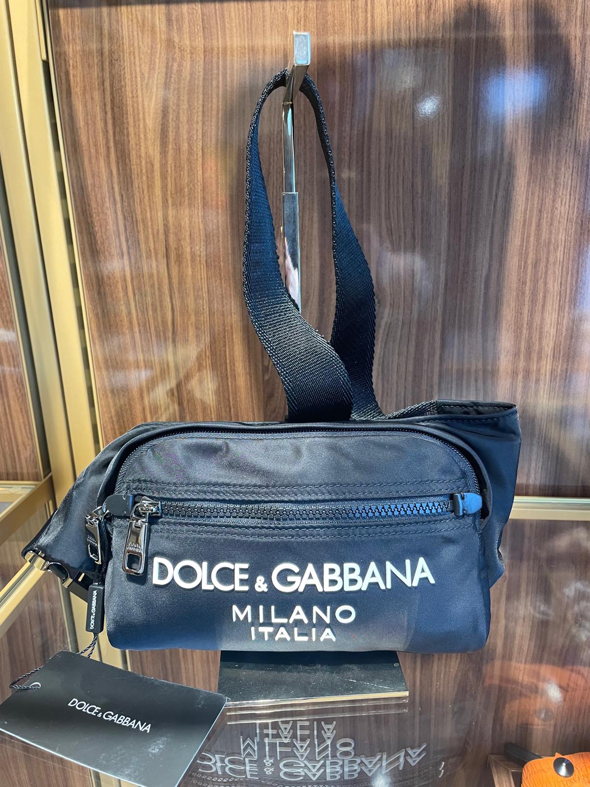 Nylon Belt Bag with Logo