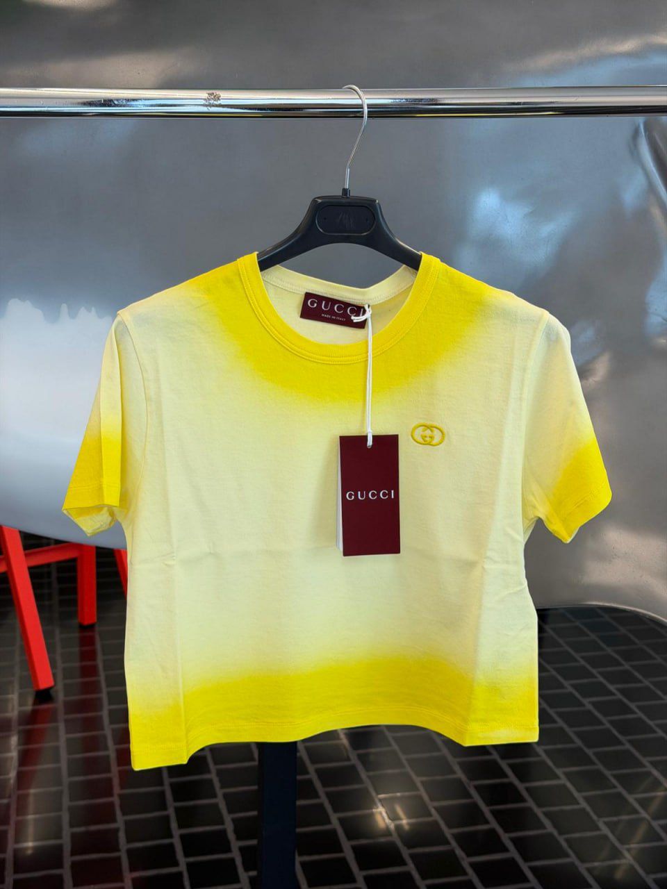 Gucci Interlocking G Dip-Dye T-Shirt