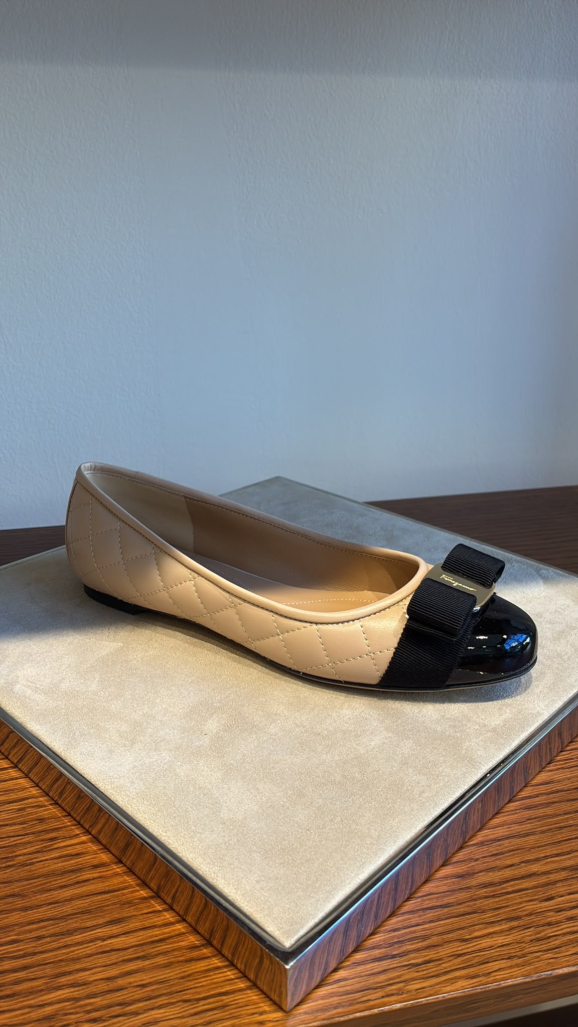 Vara Quilted Ballet Flat