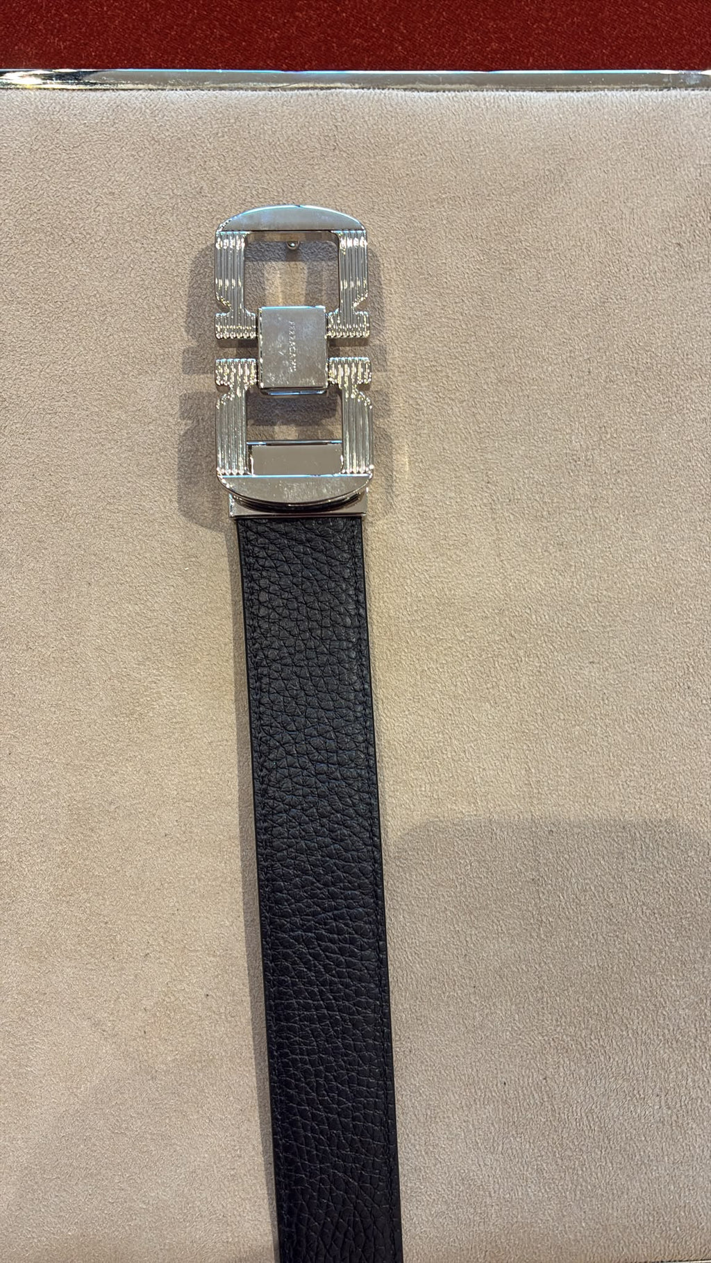 Ferragamo Gancini Reversible Belt