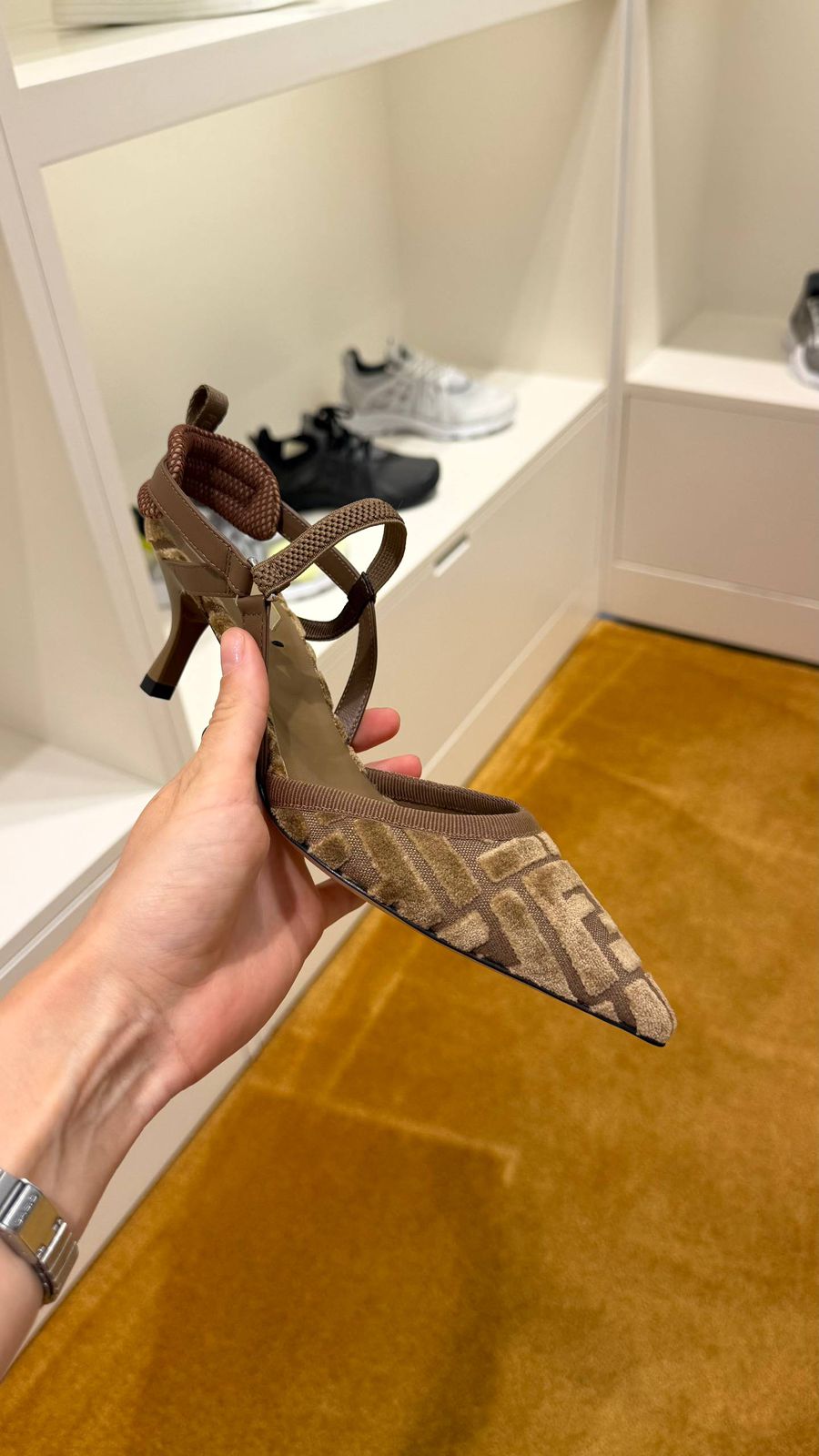 Fendi First Slingback Pumps