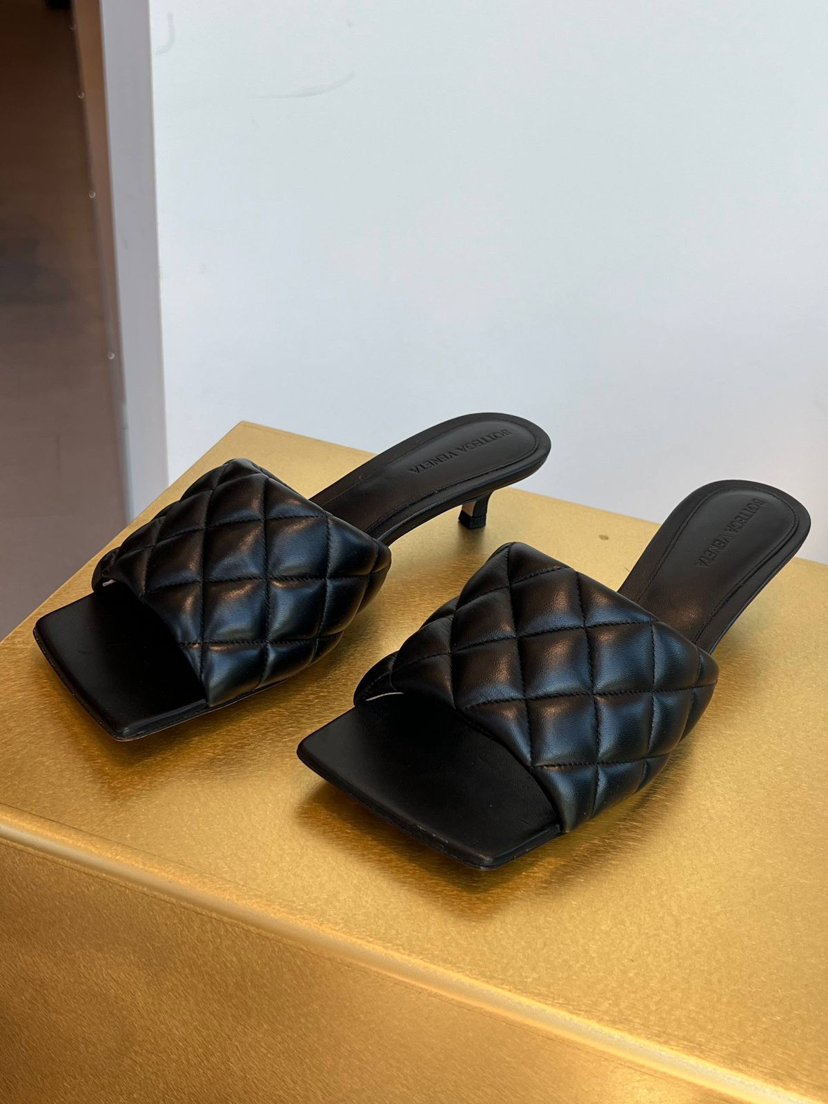 Lido Quilted Leather Sandals
