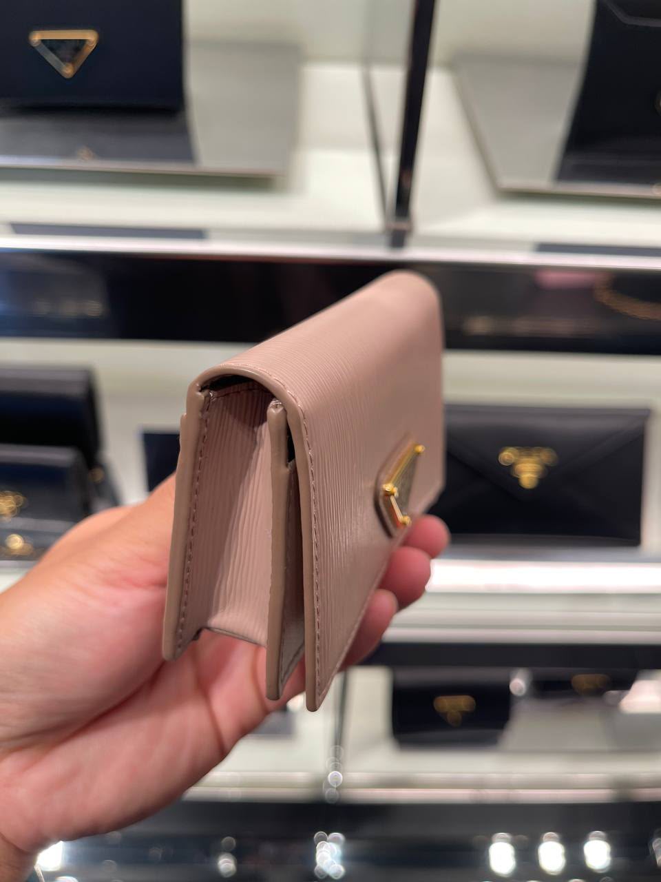 Saffiano Leather Card Holder
