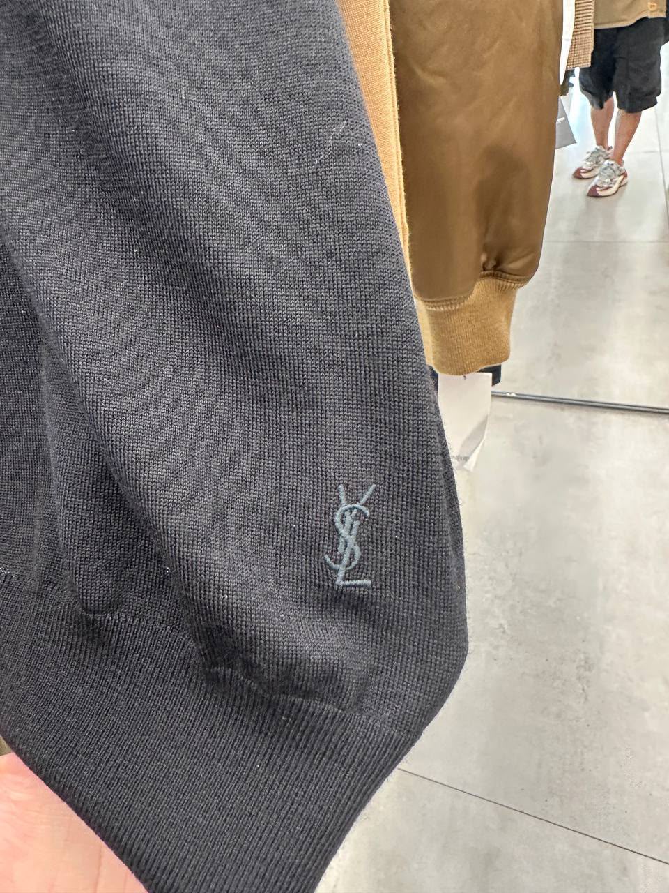 Embroidered Logo Sweater