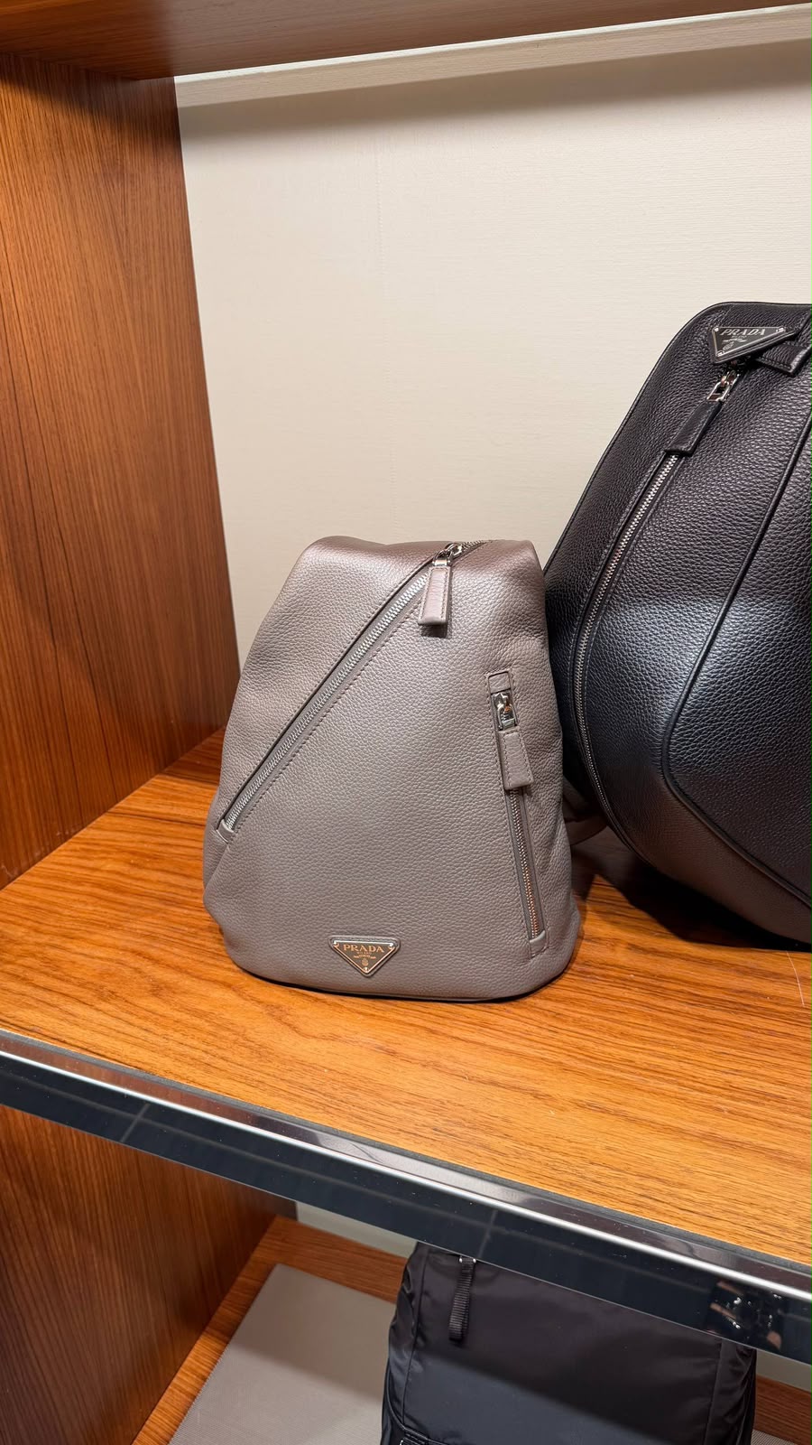 Leather Sling Backpack
