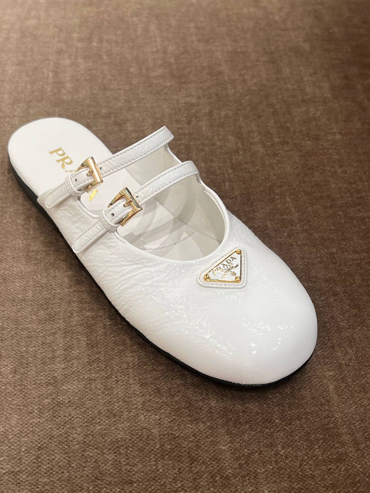 Patent Leather Mules