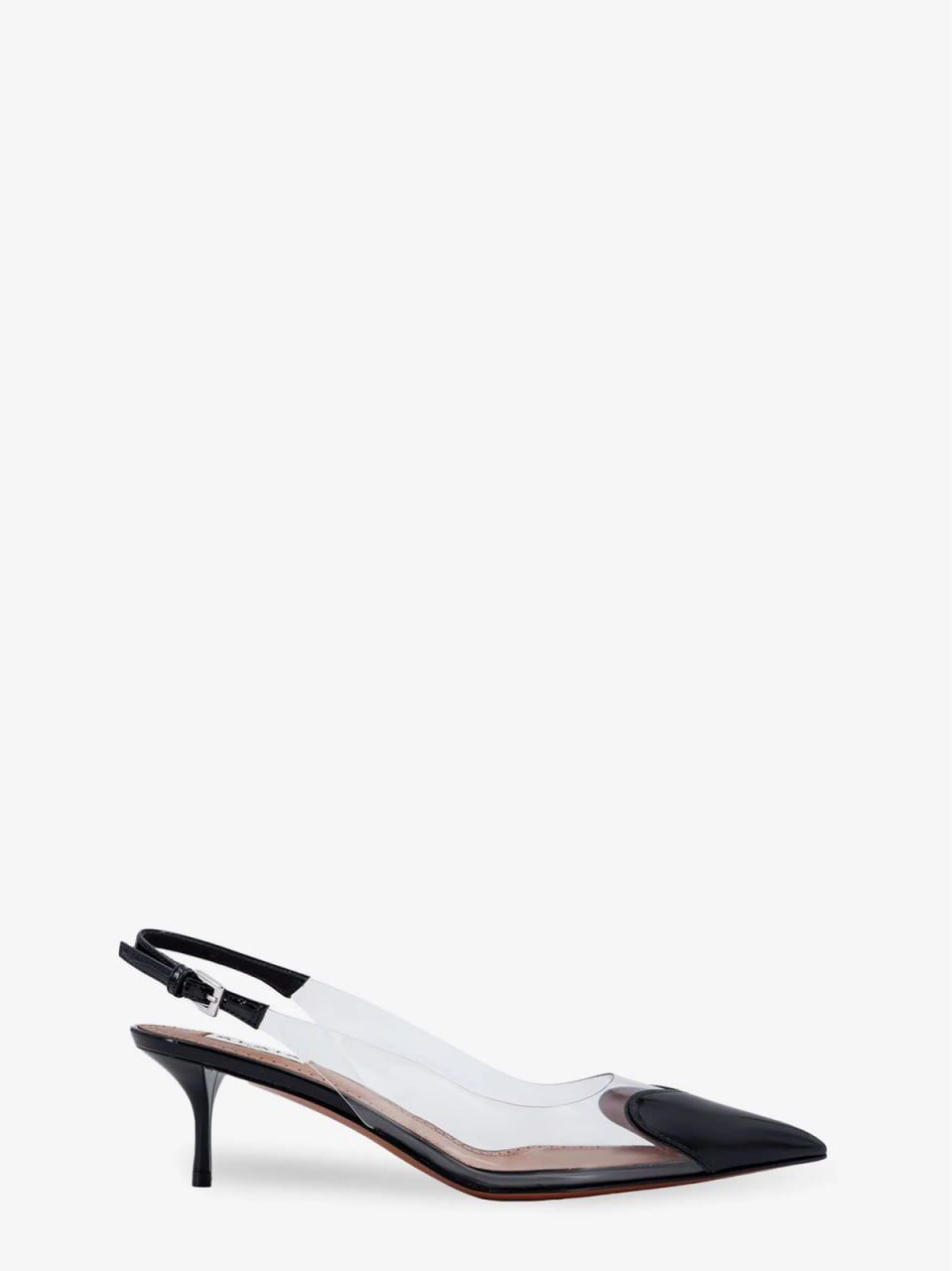 Kitten Heel Slingback Pumps