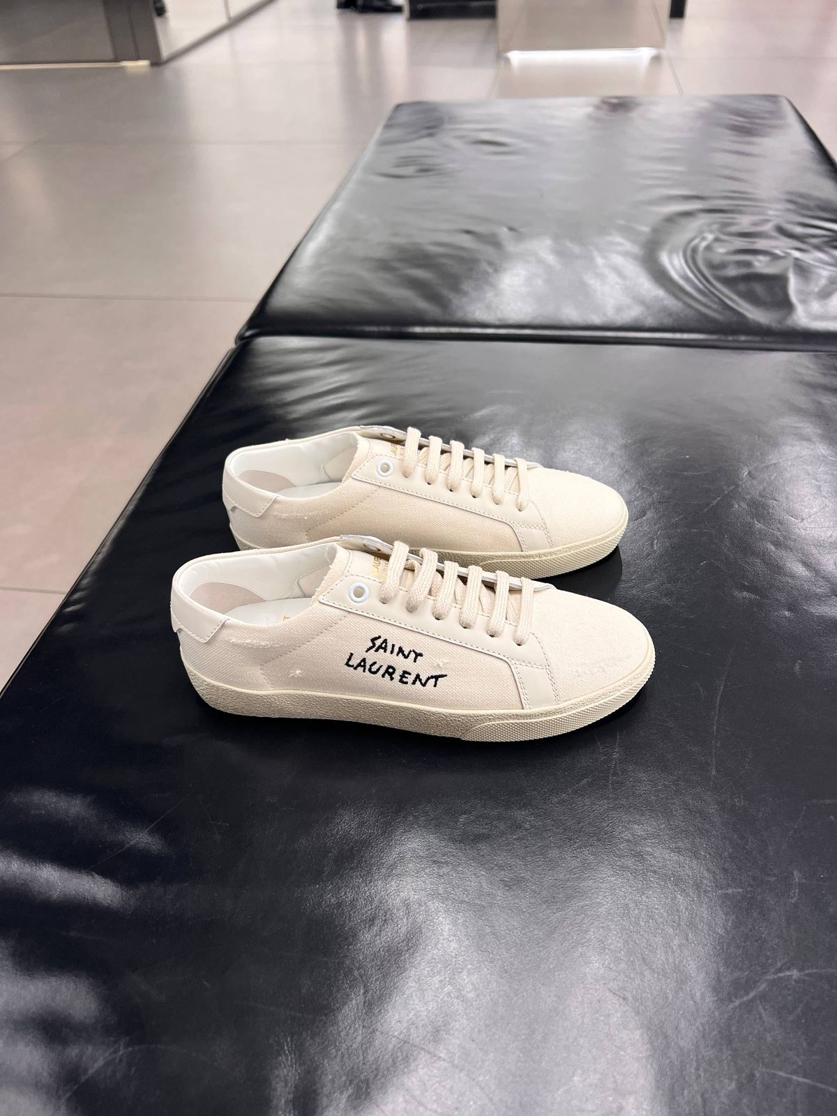Court Classic SL/06 Embroidered Sneakers in Canvas