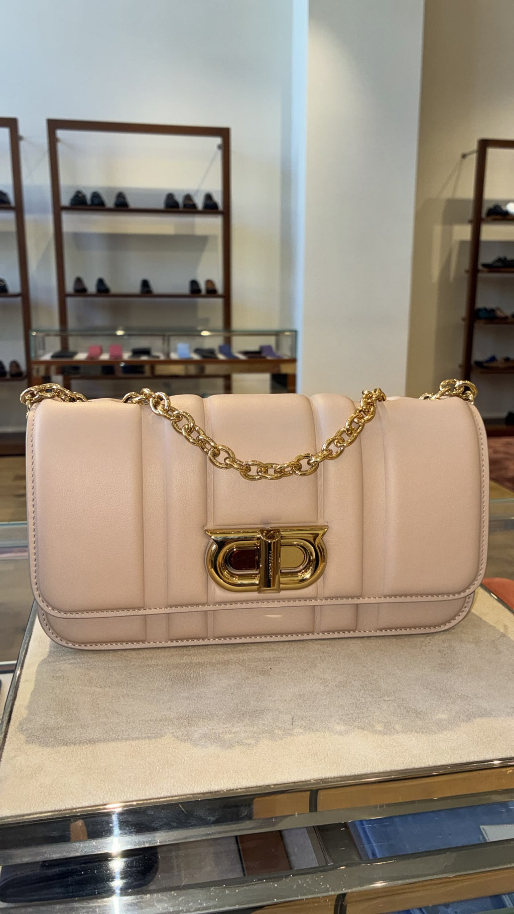 B-Buzz 23 Quilted Leather Shoulder Bag