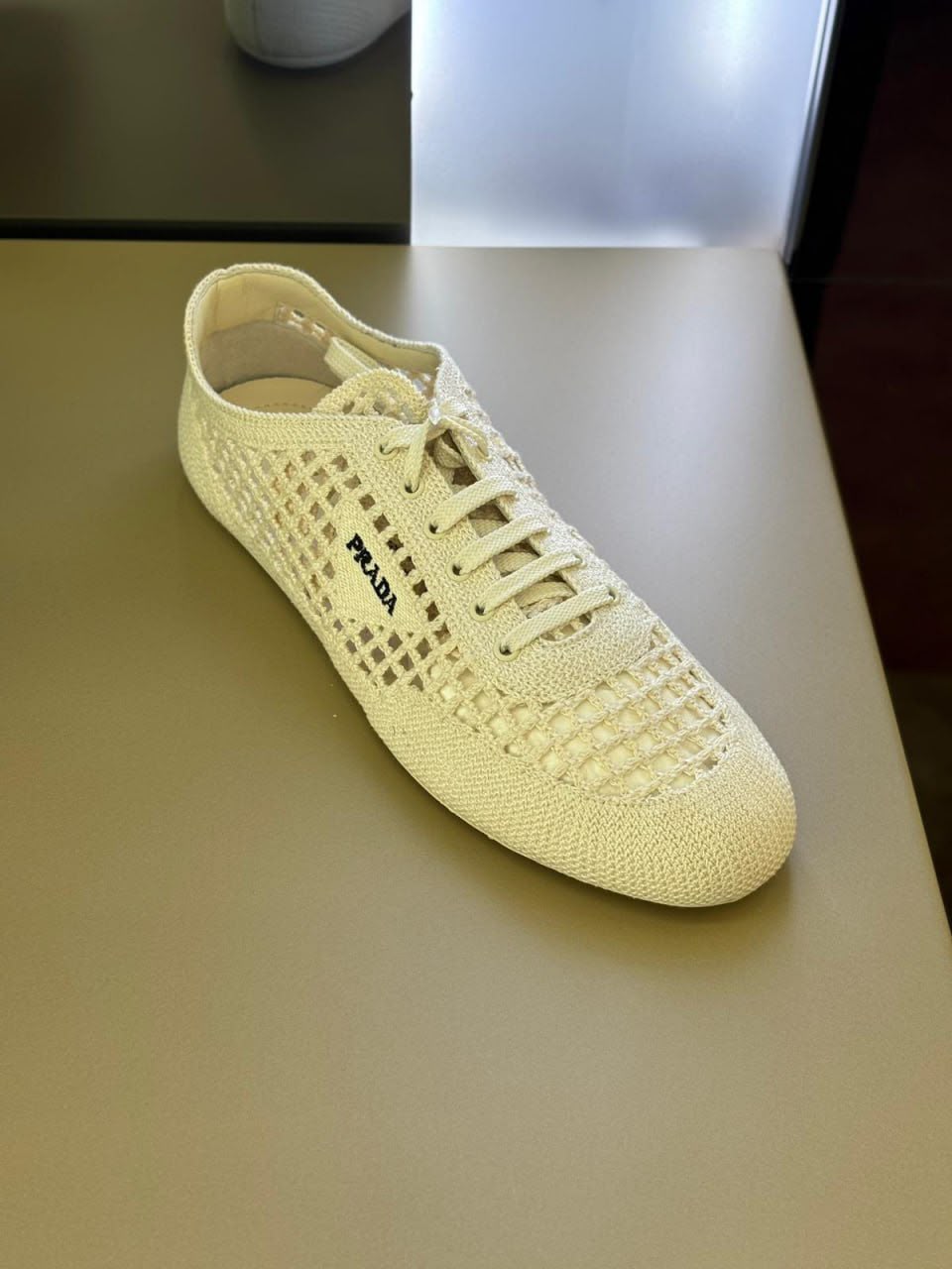 Crochet Fabric Sneakers