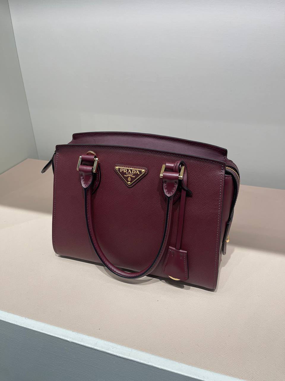 Saffiano Leather Tote Bag