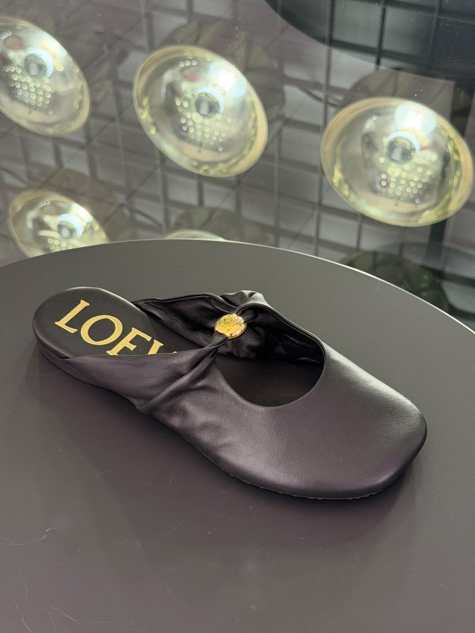 Toy Mule in Nappa Lambskin