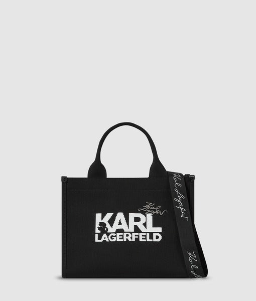 K/Signature Canvas Tote
