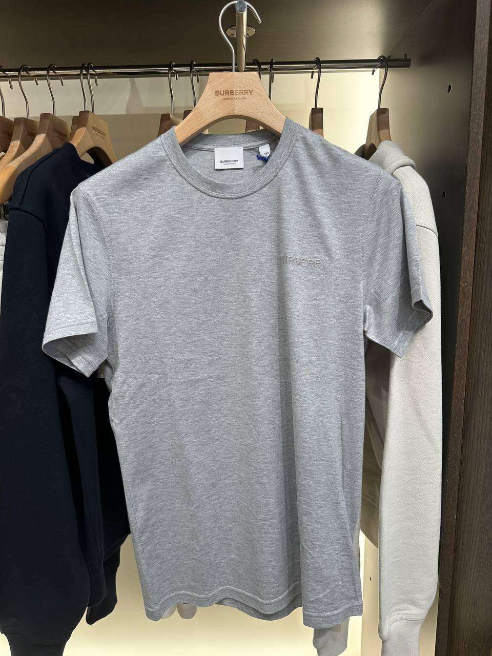 Embroidered Logo Cotton T-shirt