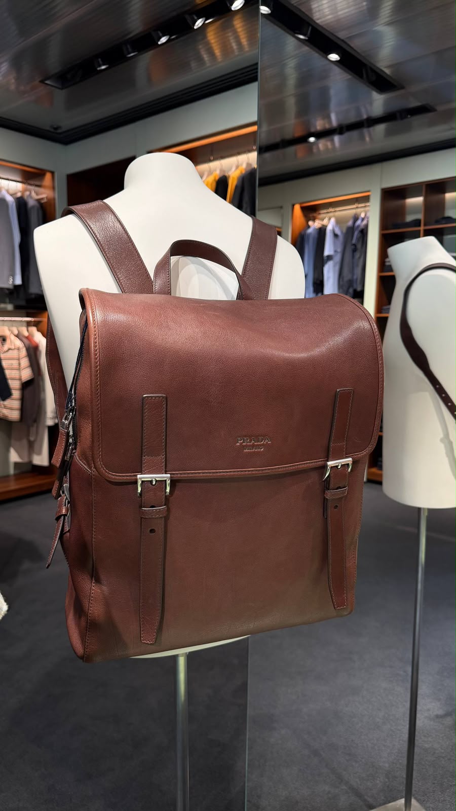Leather Backpack