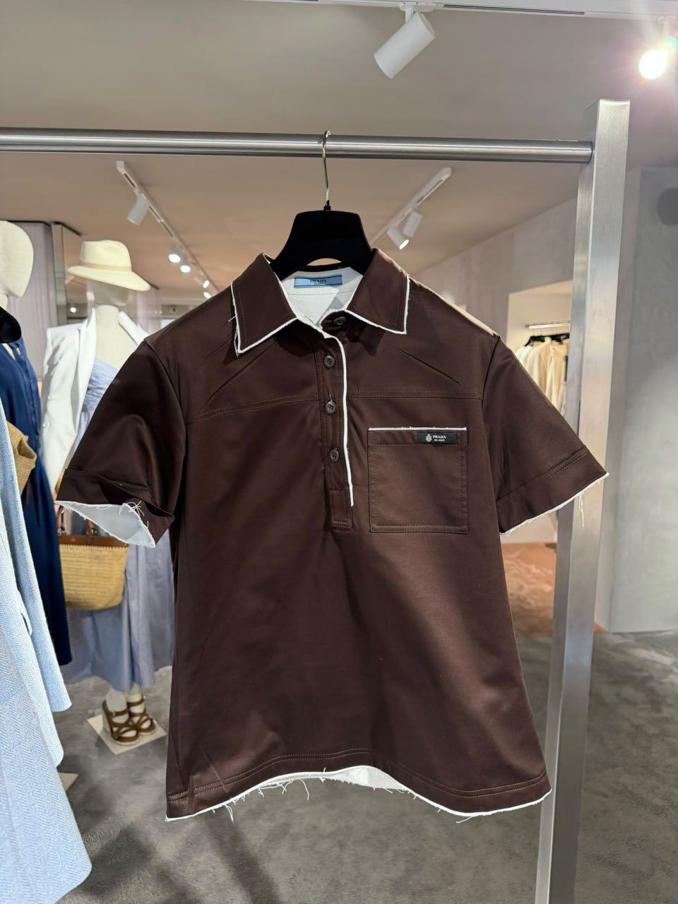 Technical Fabric Polo Shirt