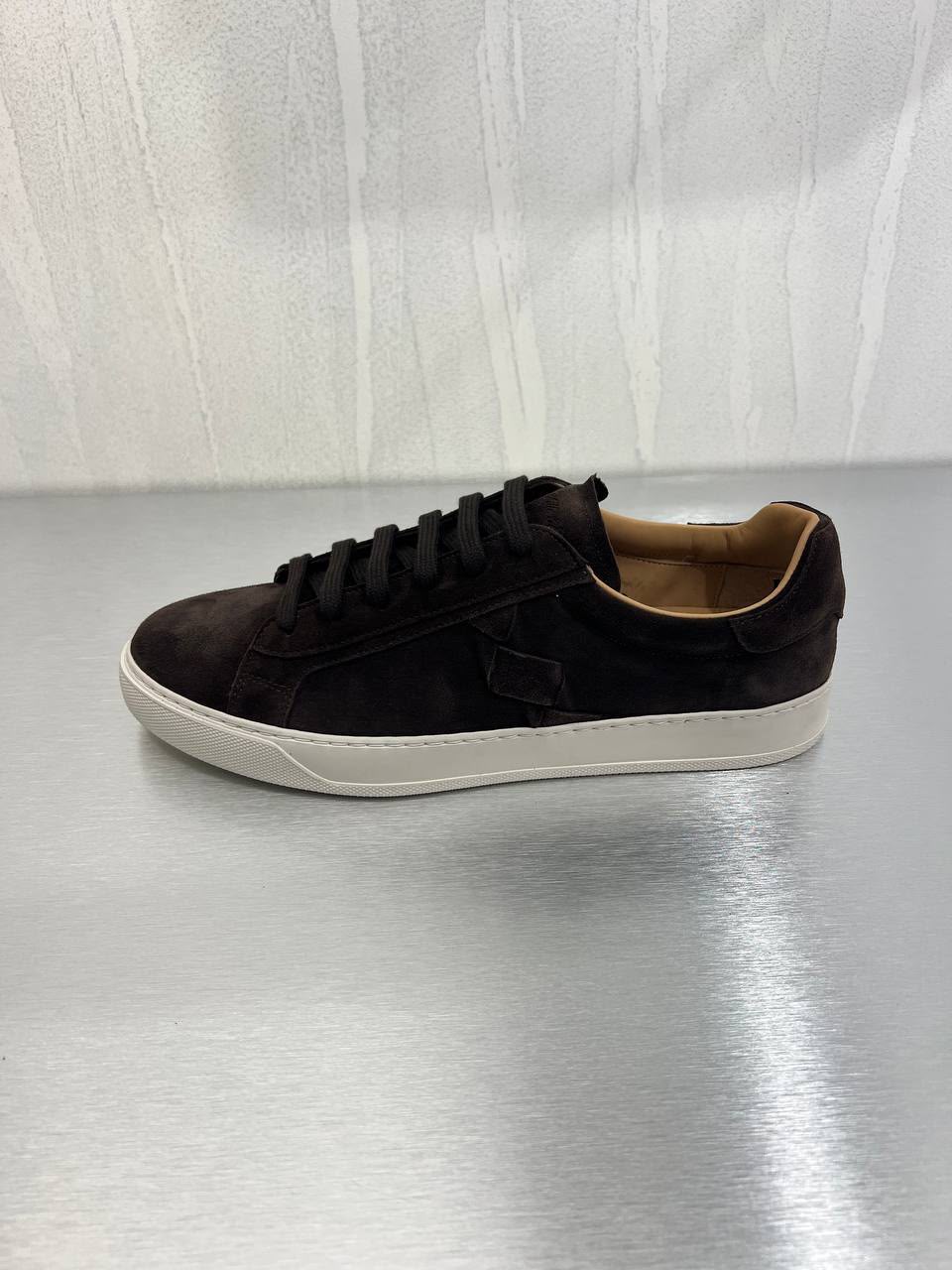 Suede Low-Top Sneakers