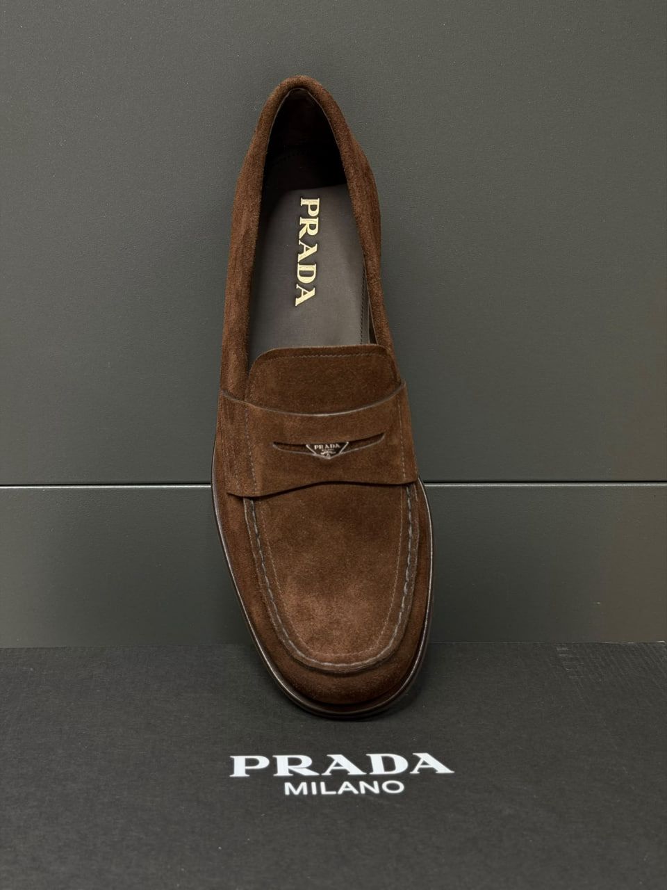 Suede Penny Loafers