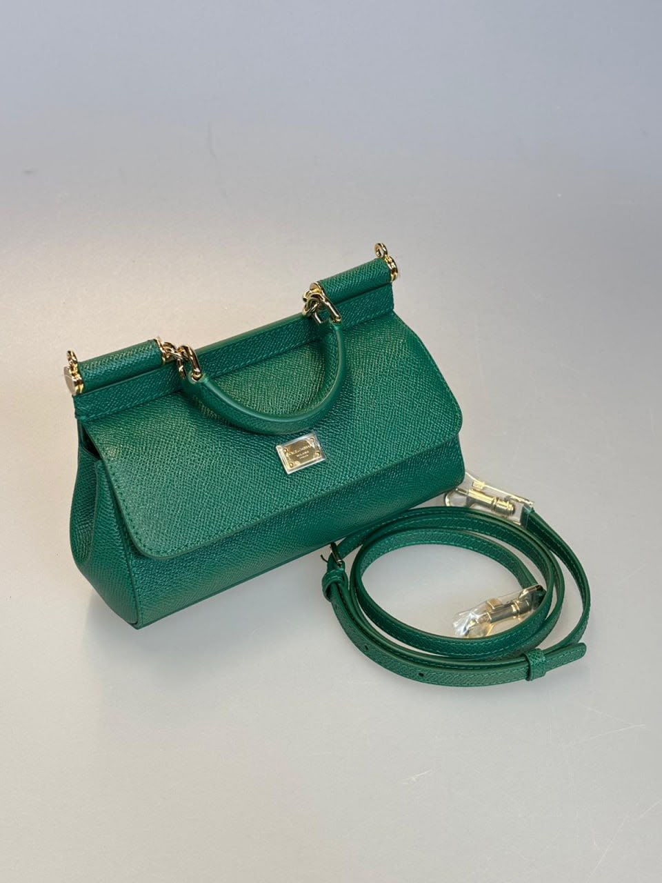 Sicily Small Bag in Dauphine Leather