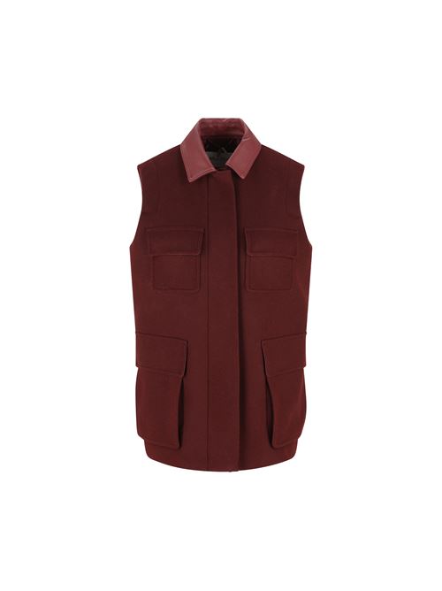 Gilet realizzato in lana, alpaca e cashmere