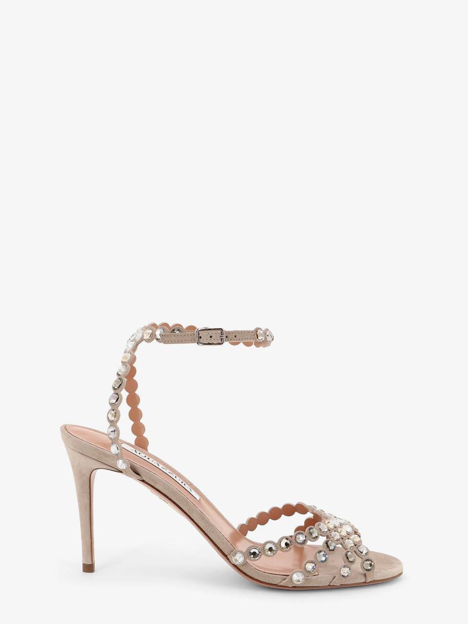 So Nude Crystal Sandal 105