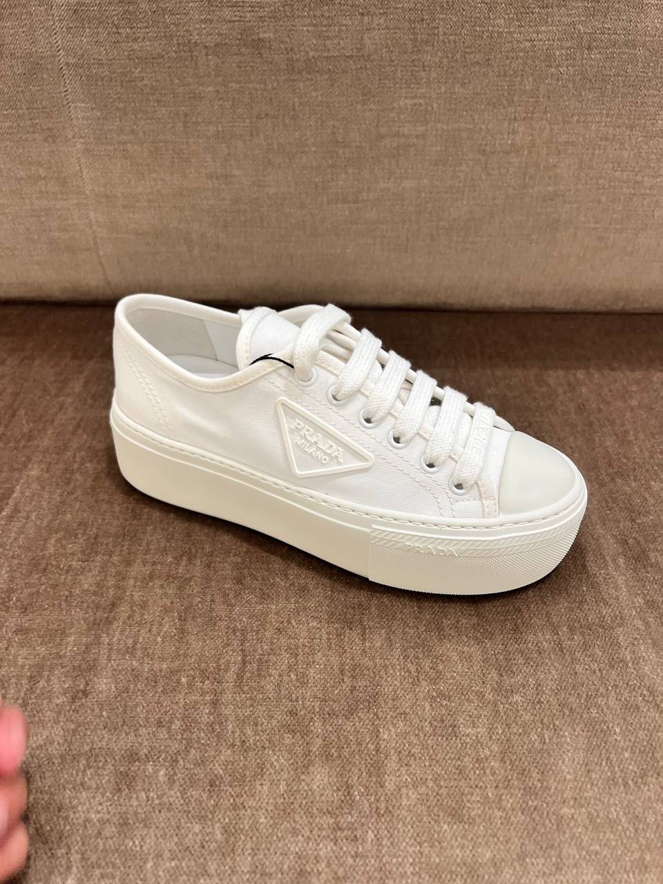 Canvas Platform Sneakers