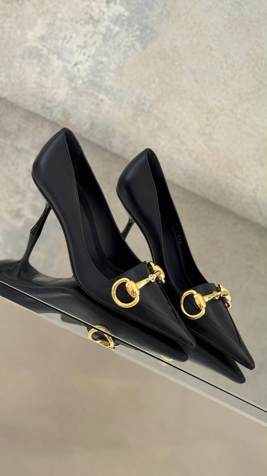 Horsebit Pointed-Toe Pumps