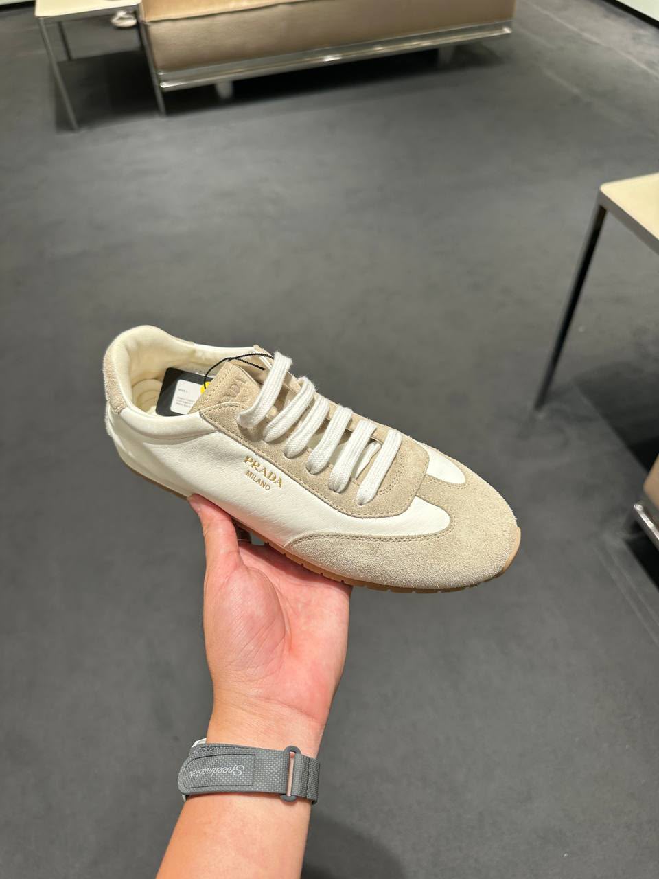 America's Cup Soft Leather and Suede Sneakers