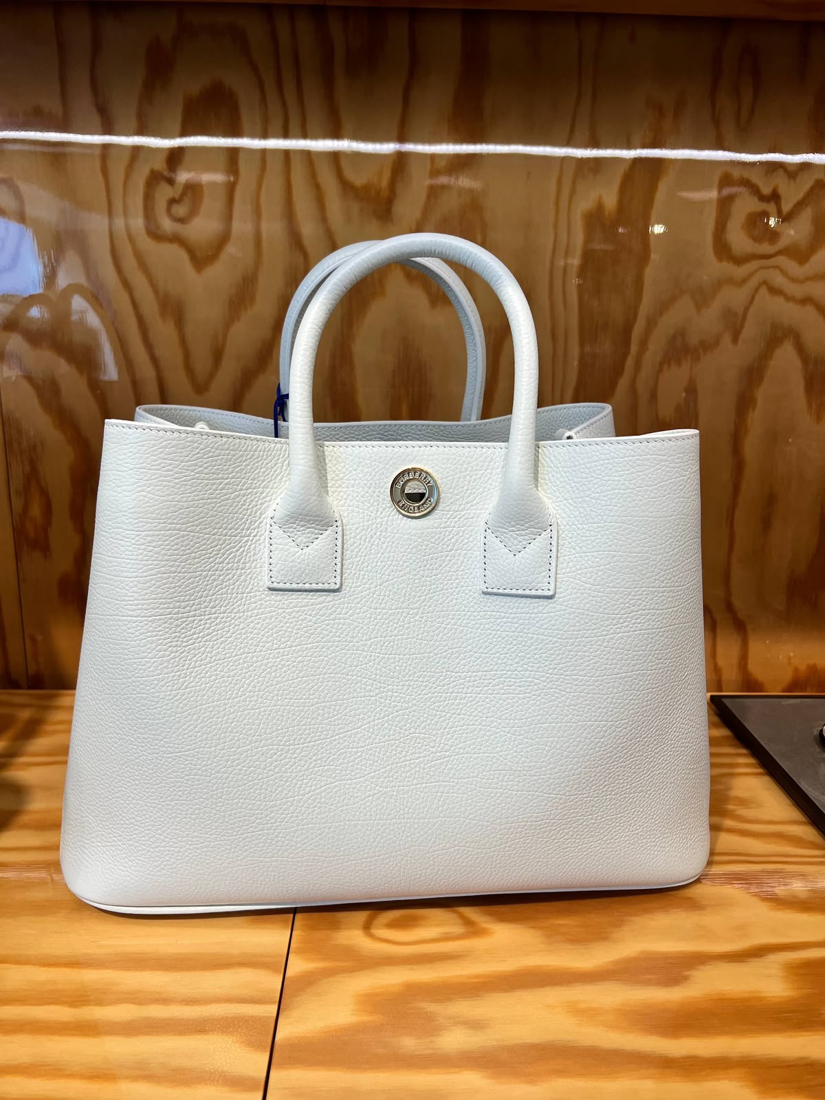 Small Leather Tote Bag