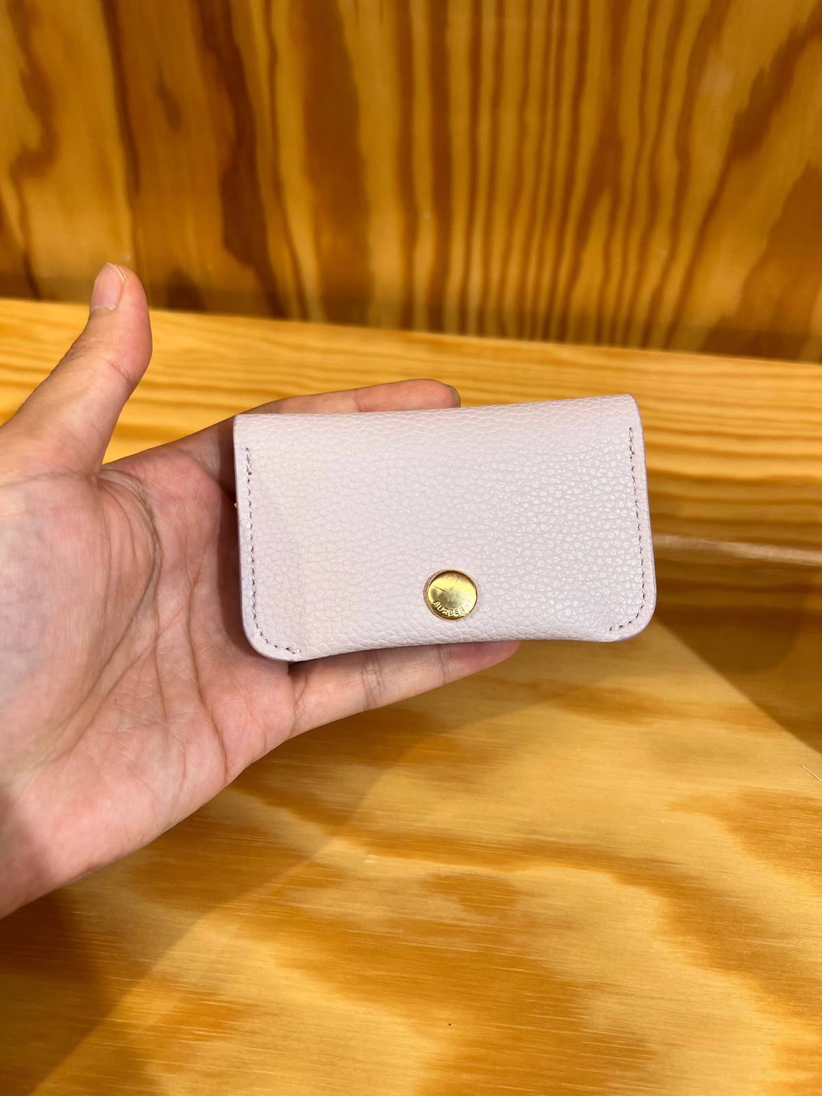 Grainy Leather Card Case