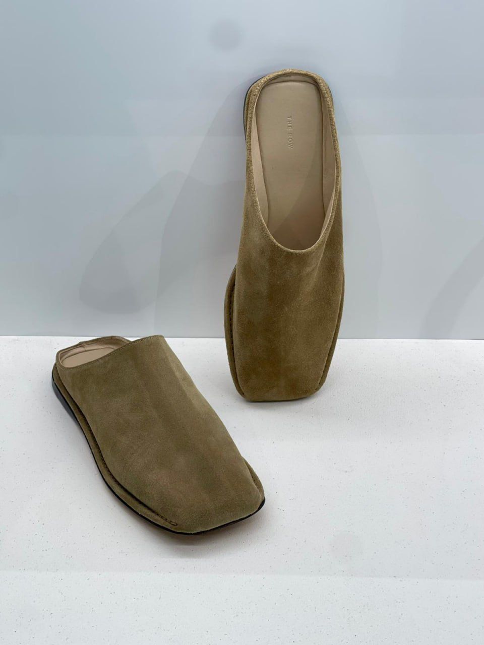 Suede Mule